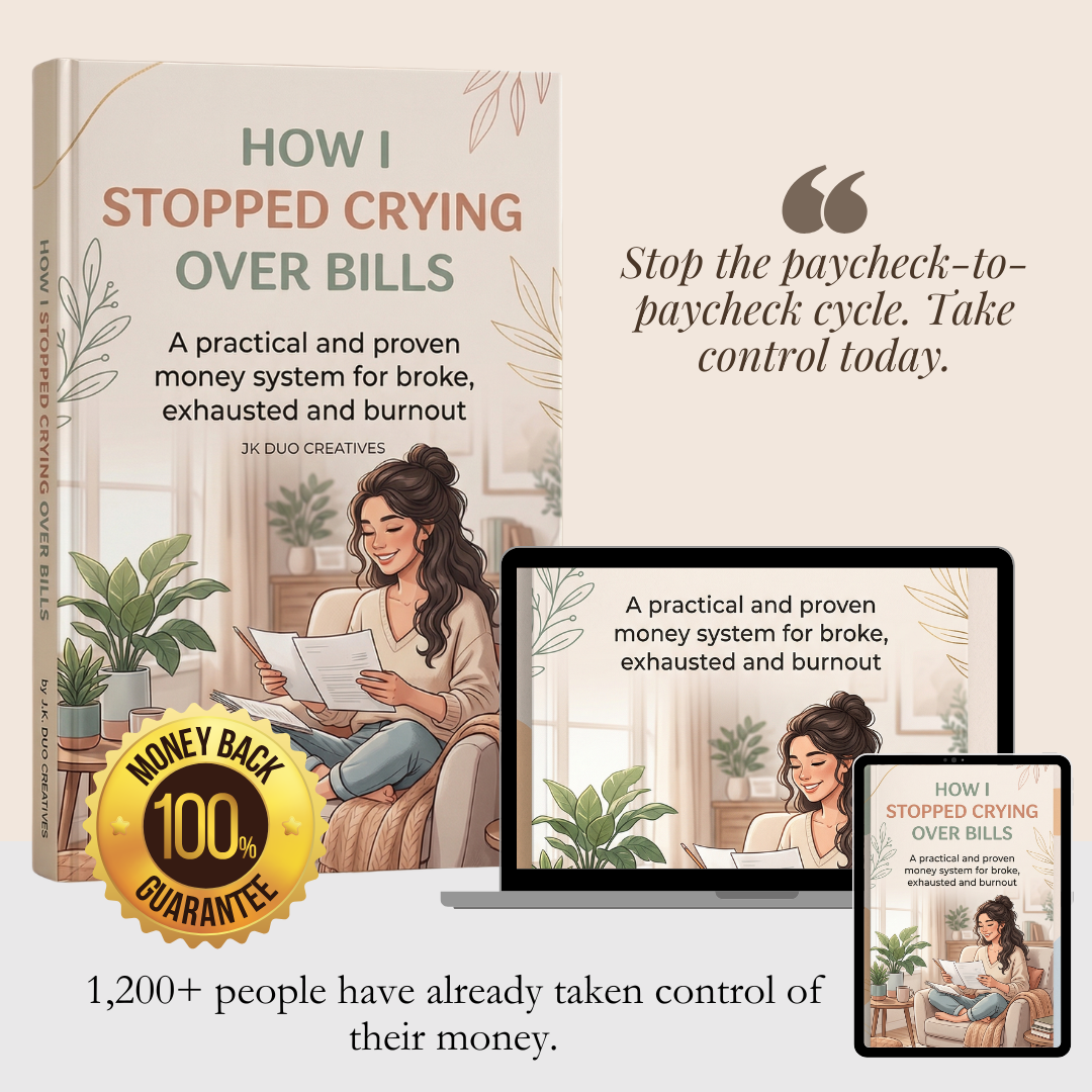 How I Stopped Crying Over Bills Ebook